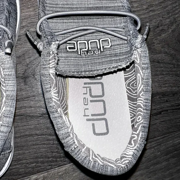 Hey Dude Wally Youth Linen Shoes - Picture 6 of 10